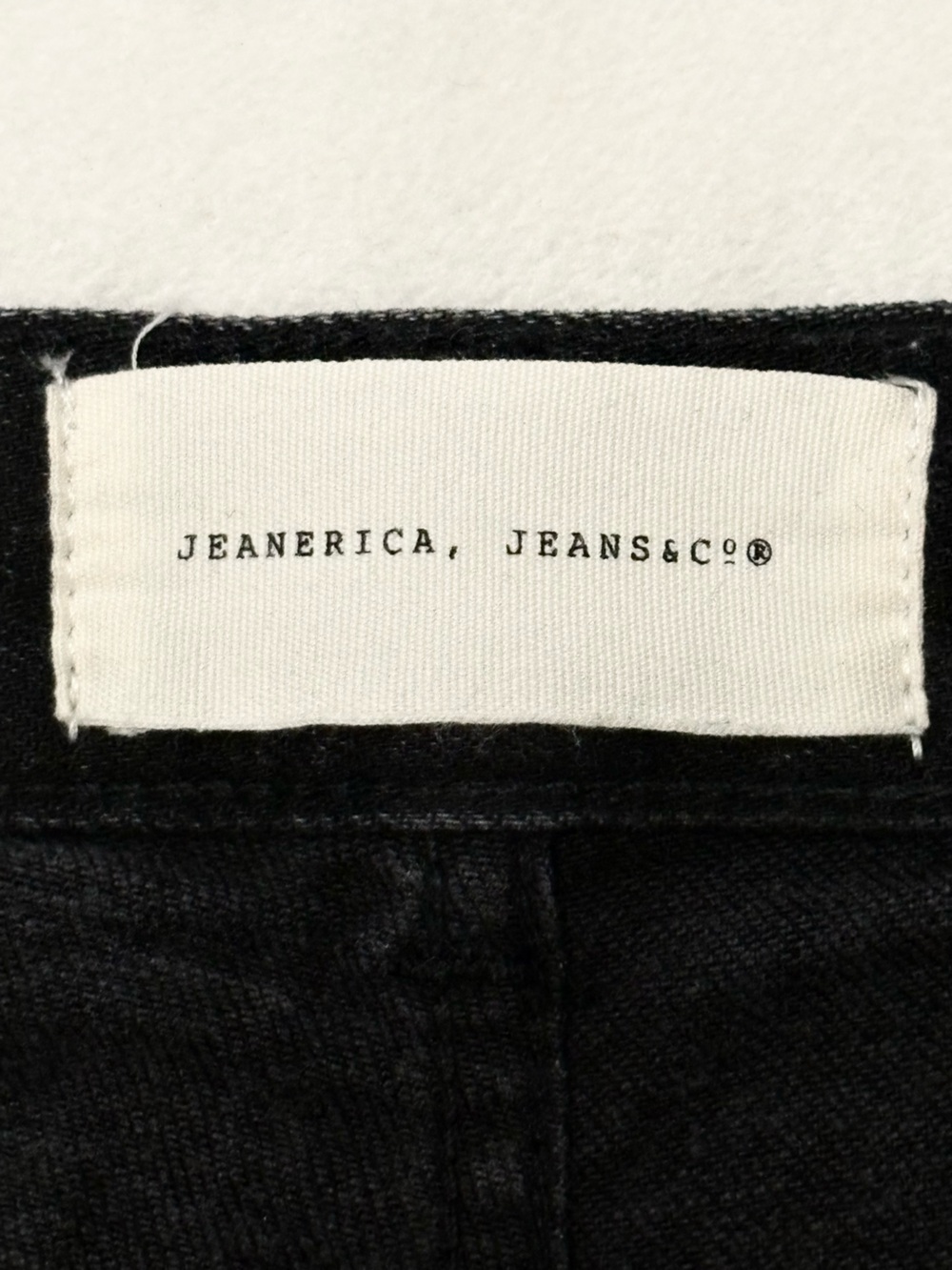 JEANERICA St Monica Black 2 Weeks High-Rise Wide-Leg Women's Jeans Size 29 - Picture 10 of 13